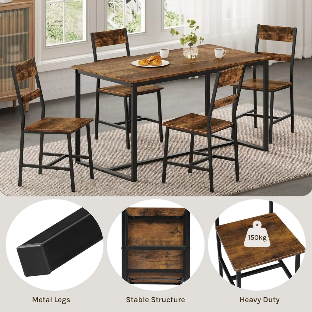 Wood Dining Chairs (Set of 2)