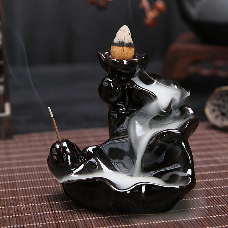 Ceramic Backflow Incense Burner