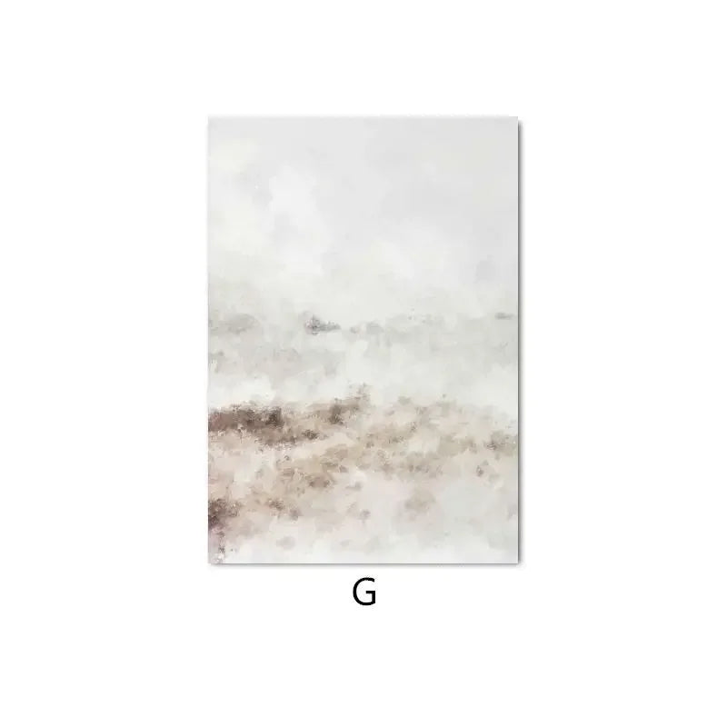 Nordic Abstract Wall Art Bohemian Neutral Simple Neutral HD Canvas Posters And Prints Home Bedroom Living Room Decor