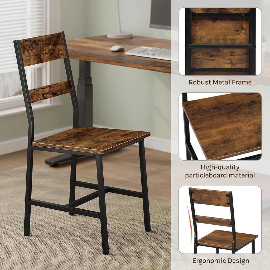 Wood Dining Chairs (Set of 2)