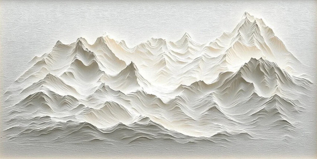 Mountain Relief Wall Art