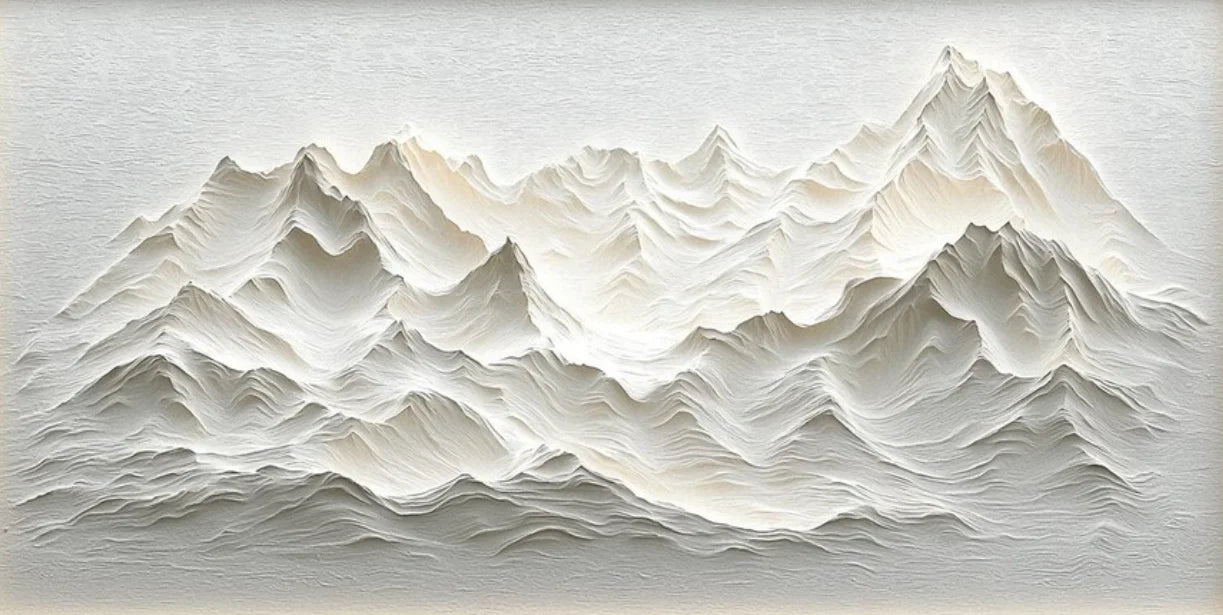 Mountain Relief Wall Art