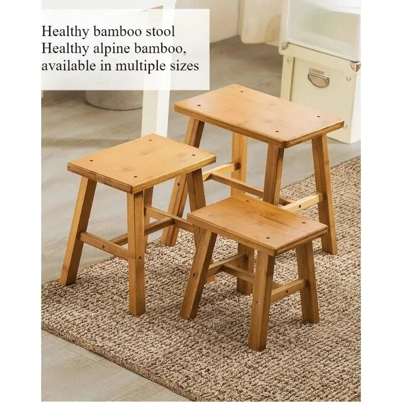 Bamboo Wooden Stool