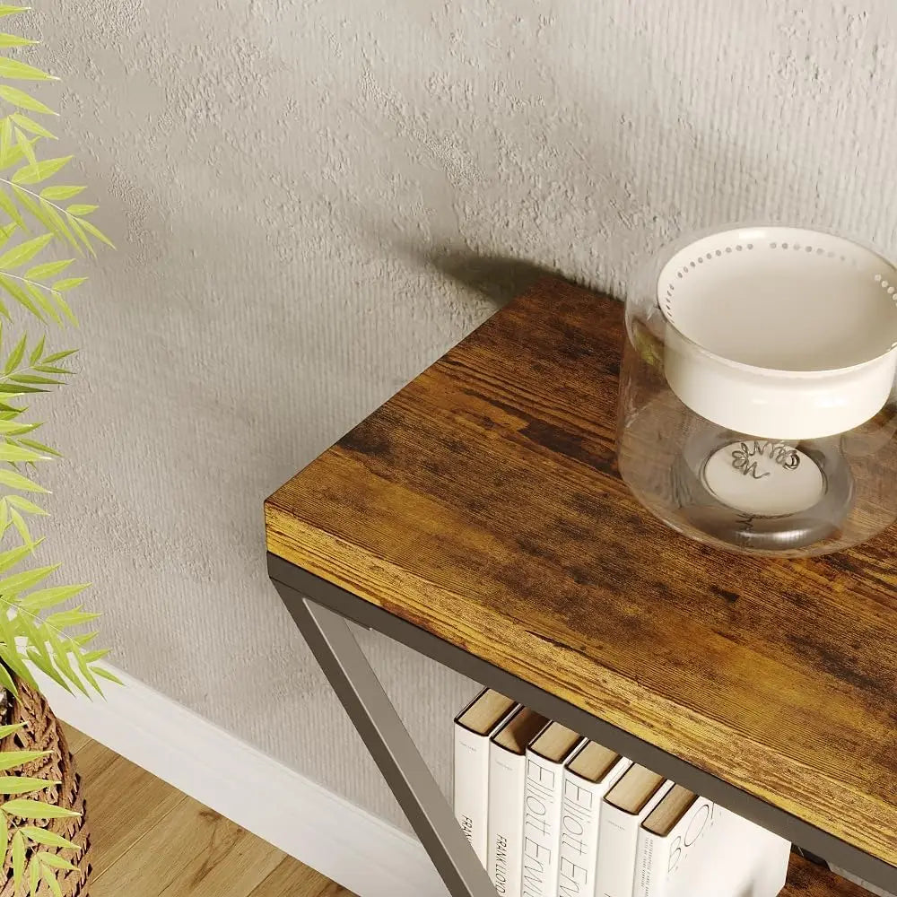 Slim 3-Tier Console Table