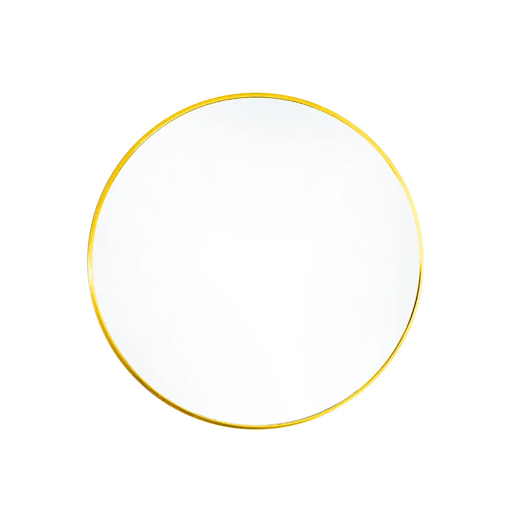 Round Framed Wall Mirror