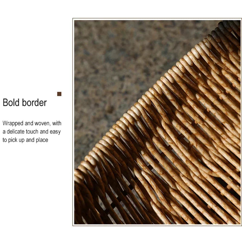 Rattan-Effect Fruit Basket