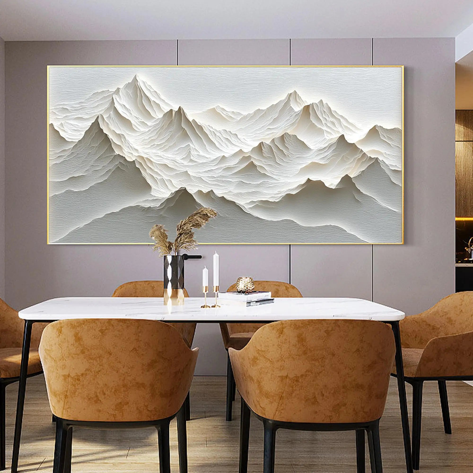 Mountain Relief Wall Art