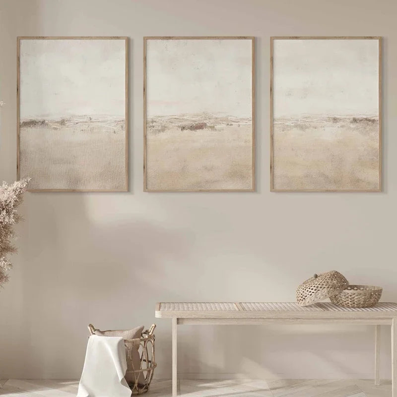 Nordic Abstract Wall Art Bohemian Neutral Simple Neutral HD Canvas Posters And Prints Home Bedroom Living Room Decor