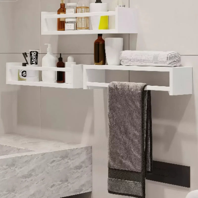 Floating Wall Mount Shelf Wooden Kids Bookshelf Decor Organizer for Home Spice Book Bathroom Storage