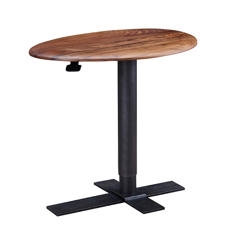 Walnut Lift-Top Side Table