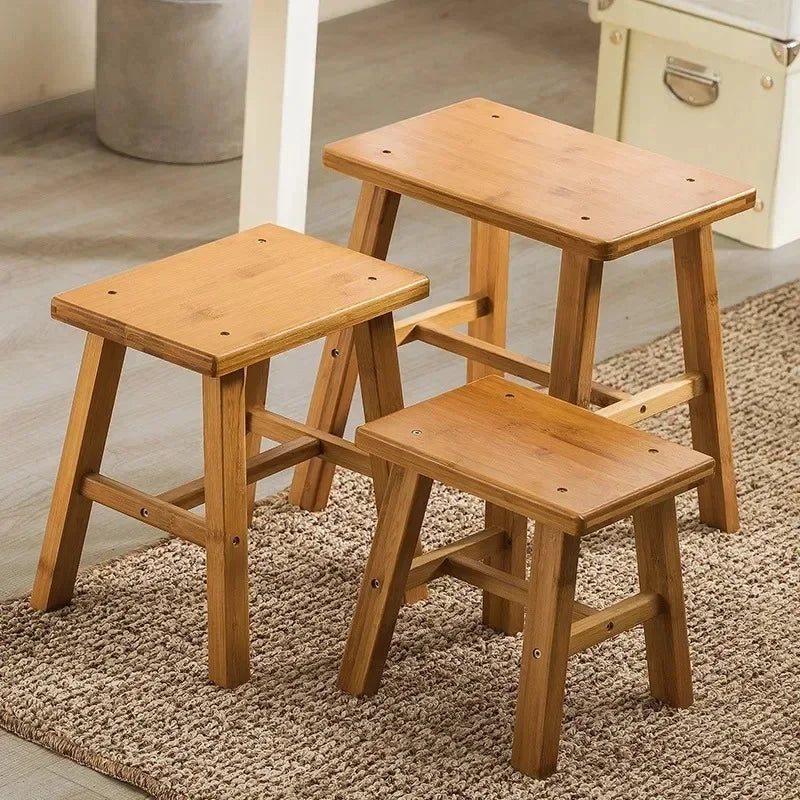 Bamboo Wooden Stool