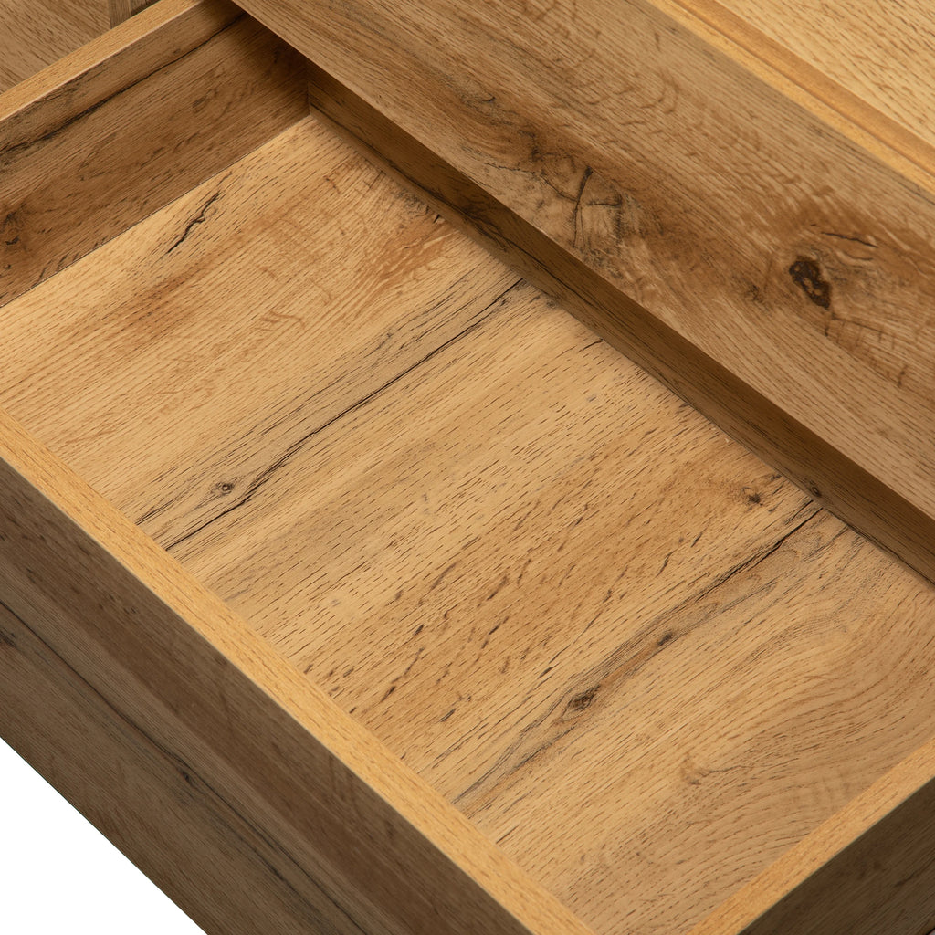 Wood Grain TV Cabinet