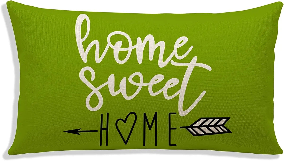 Linen Geometric Pillowcase 40x60cm Sofa Decoration Pillow Cover, Sofa Bedroom Furnishing Decoration Lumbar Cushion Cover