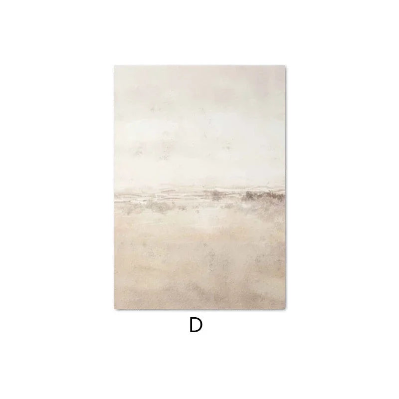Nordic Abstract Wall Art Bohemian Neutral Simple Neutral HD Canvas Posters And Prints Home Bedroom Living Room Decor