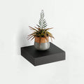 Square Floating Shelf Wood Wall Small Shelves for Living Room Decor Display Stand Bedroom Bathroom Decorative Floating Shelf