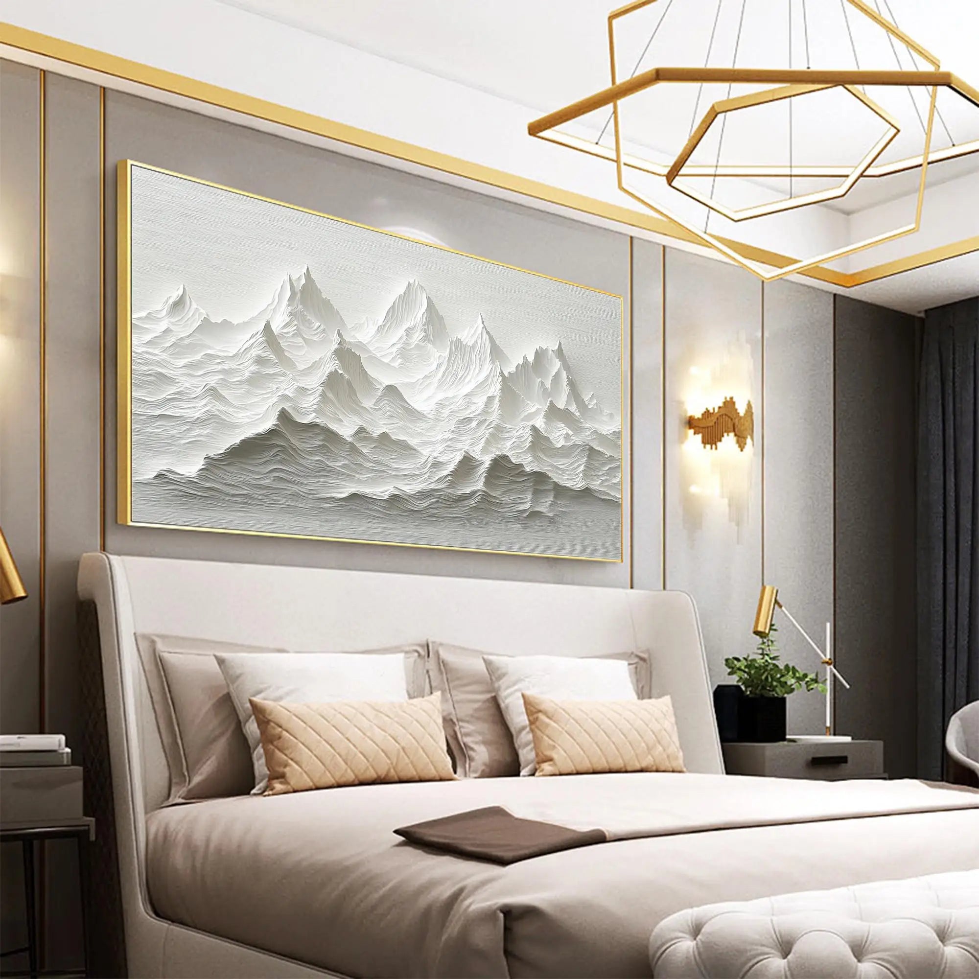 Mountain Relief Wall Art