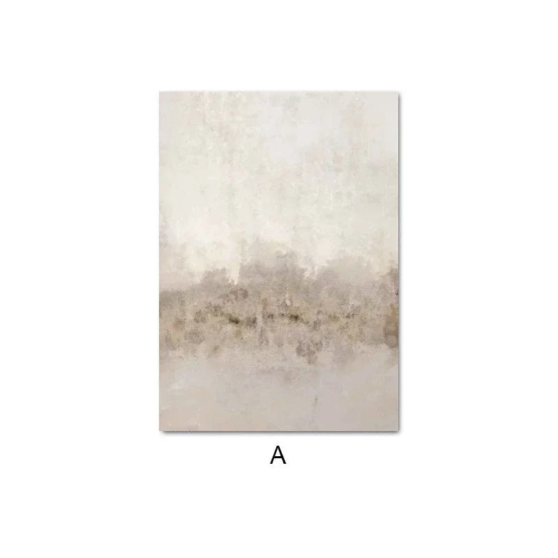 Nordic Abstract Wall Art Bohemian Neutral Simple Neutral HD Canvas Posters And Prints Home Bedroom Living Room Decor