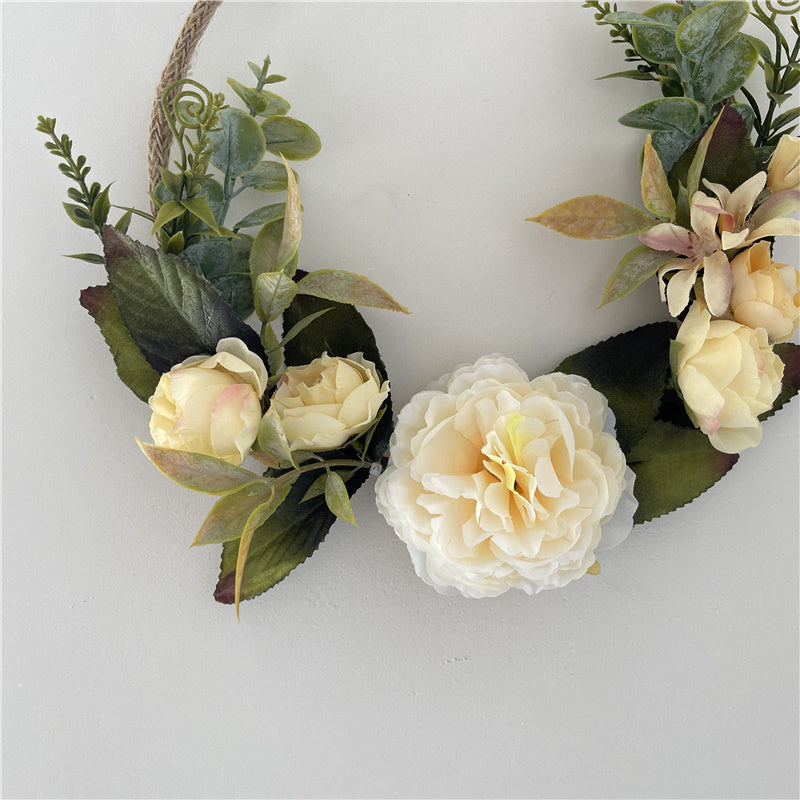 Rose Garland Wall Hanging - Room Decoration - Decor Havenly