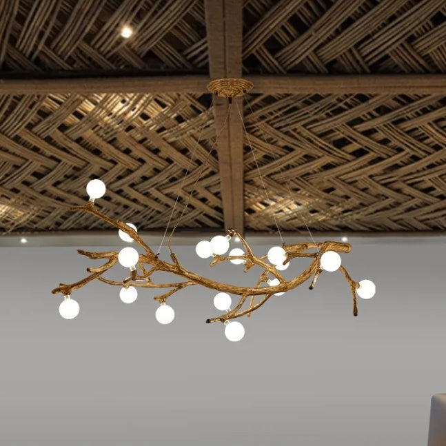 Zen Branch Chandelier - Wabi-Sabi Chandelier - Decor Havenly