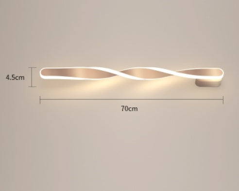 Strip Nordic Minimalist Modern Wall Lamp