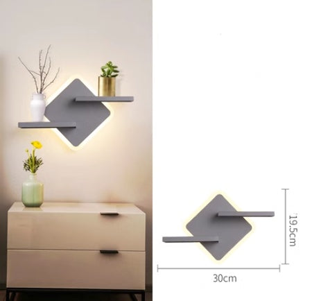 Warm Light  Wall Lamp - Artistic Shelf Lamp - Decor Havenly