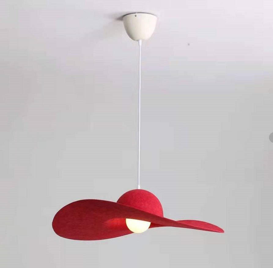 Minimalist Nordic Hat Chandelier - Statement Light - Decor Havenly