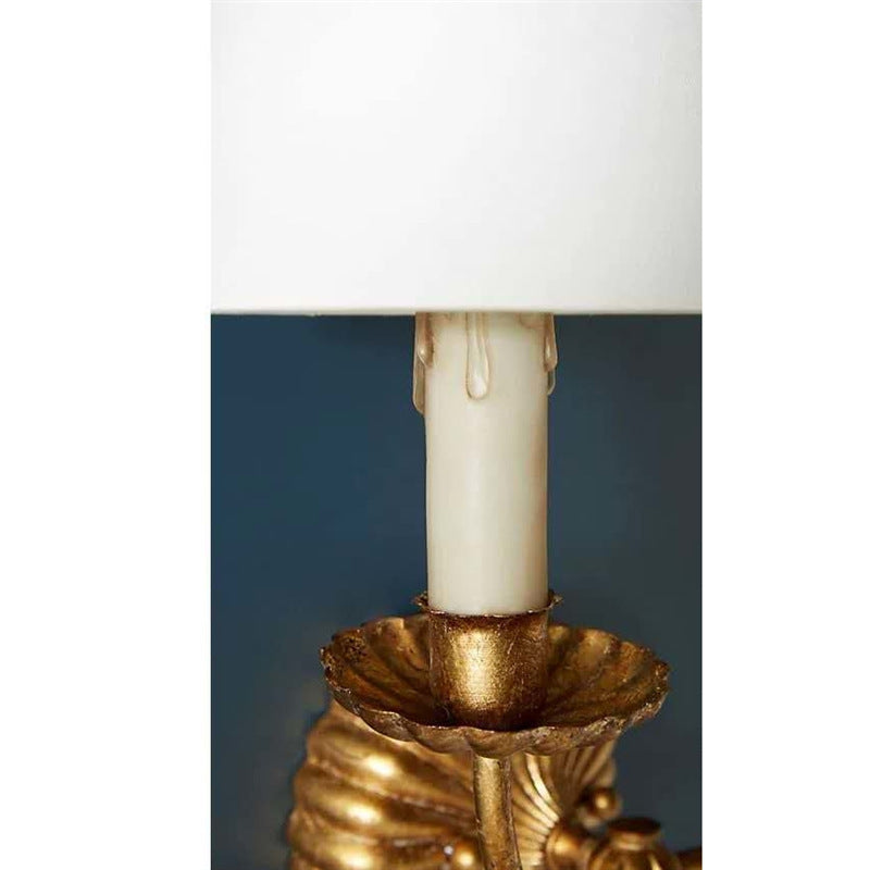 Gold Foil American Retro Wall Lamp