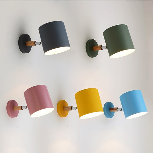 Colorful Wall Lamp - Modern Bedside Light - Decor Havenly