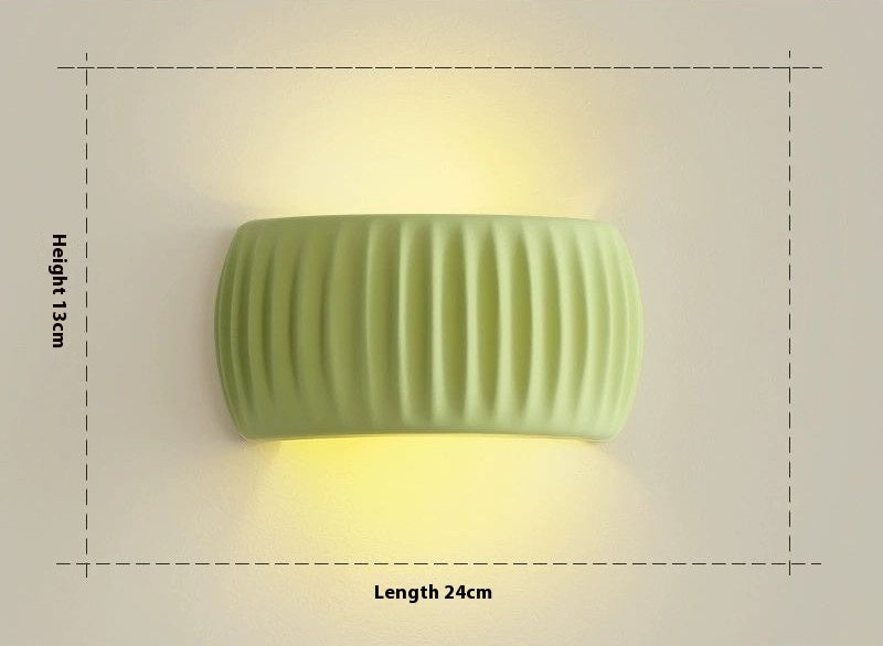 Ribbed Wall Lamp - Modern Wall Sconce - Decor Havenly