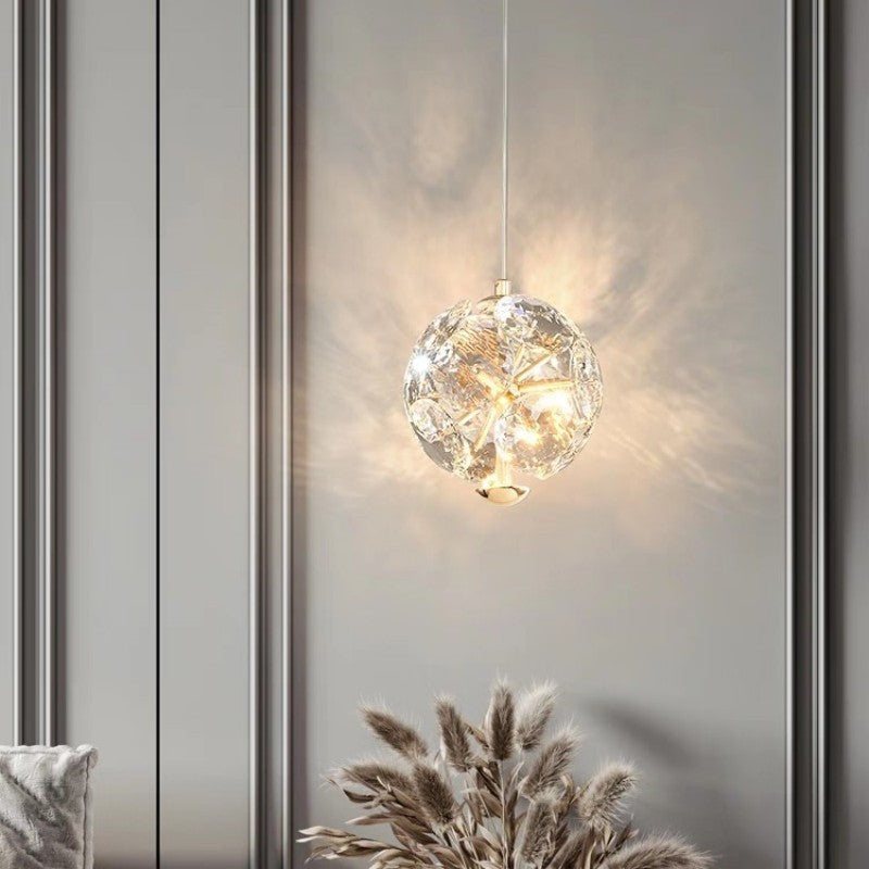 Nordic Simple Dandelion Crystal Lamp