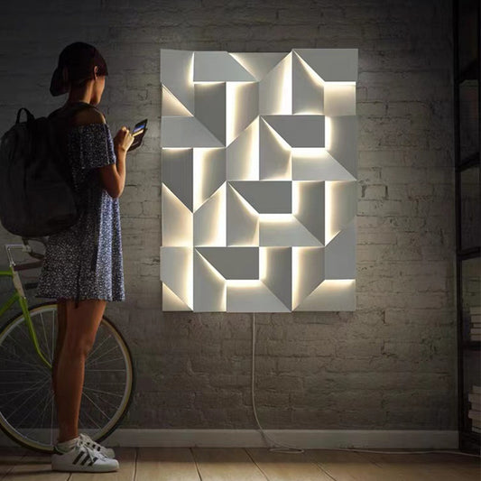 Nordic Wall Lamp - Geometric Wall Light - Decor Havenly