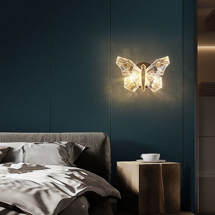 Luminous Butterfly Wall Lamp - Stylish Lighting - Decor Havenly