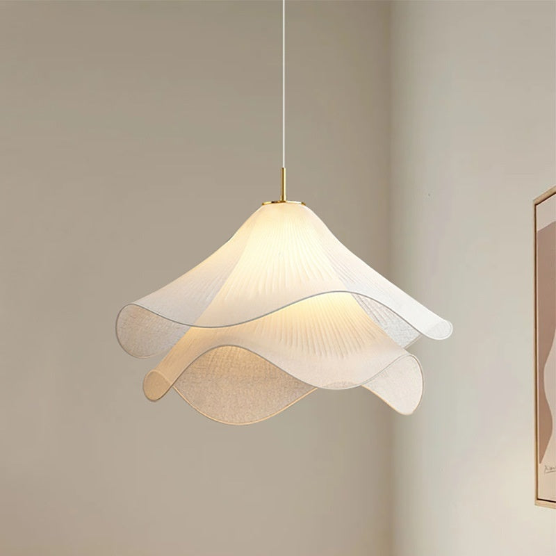 Nordic Fabric  Chandelier - Cream Chandelier - Decor Havenly