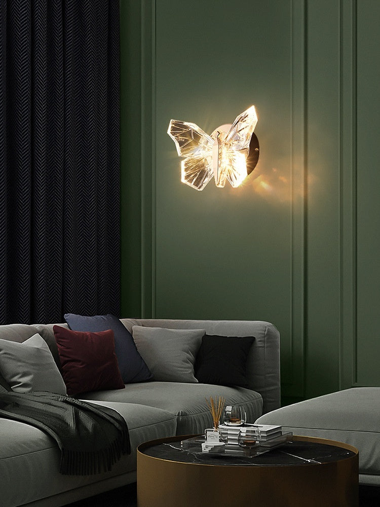 Luminous Butterfly Wall Lamp - Stylish Lighting - Decor Havenly