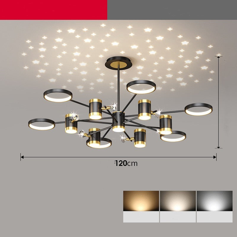 Luxury Nordic Star Chandelier - Star Chandelier - Decor Havenly