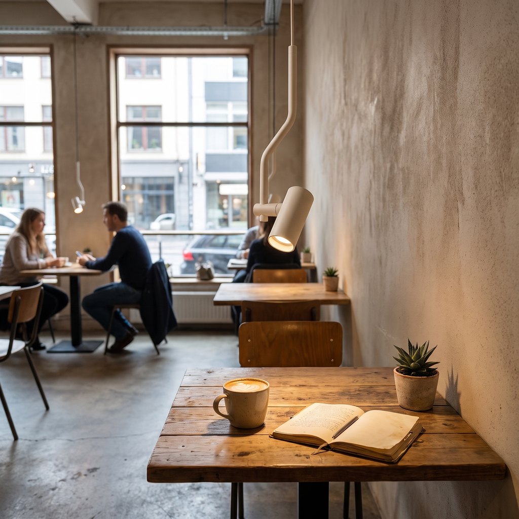Adjustable LED Pendant Light - Minimalist Spot Lighting